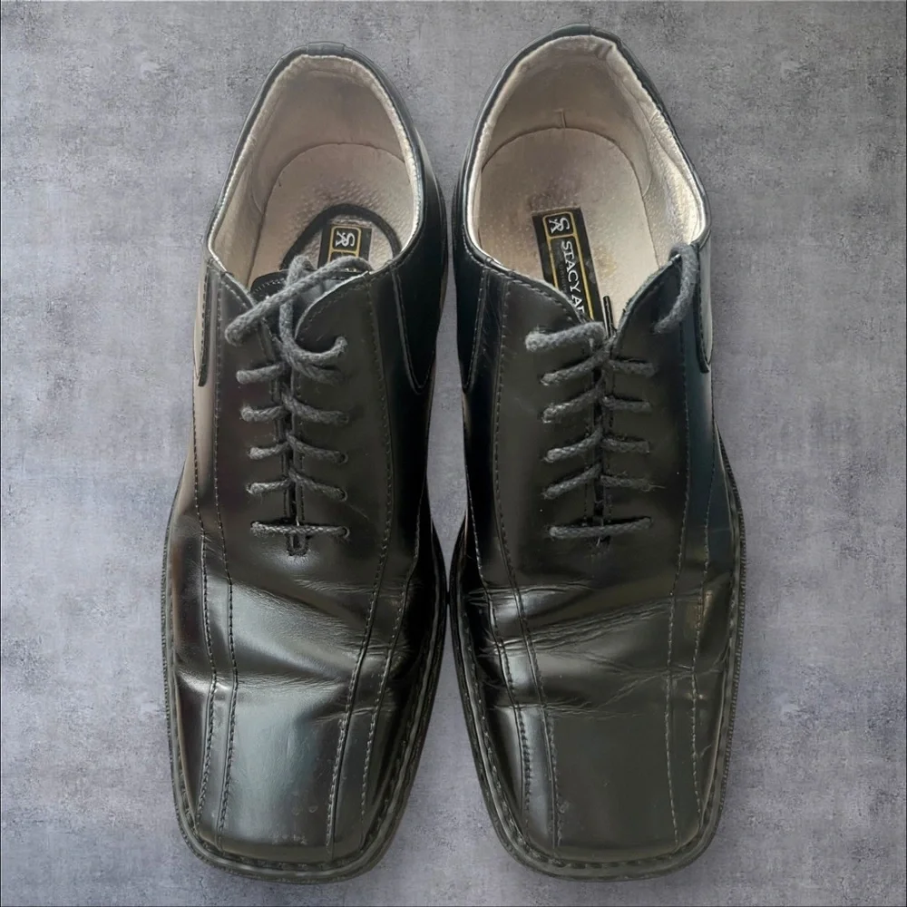 Stacy Adams black leather